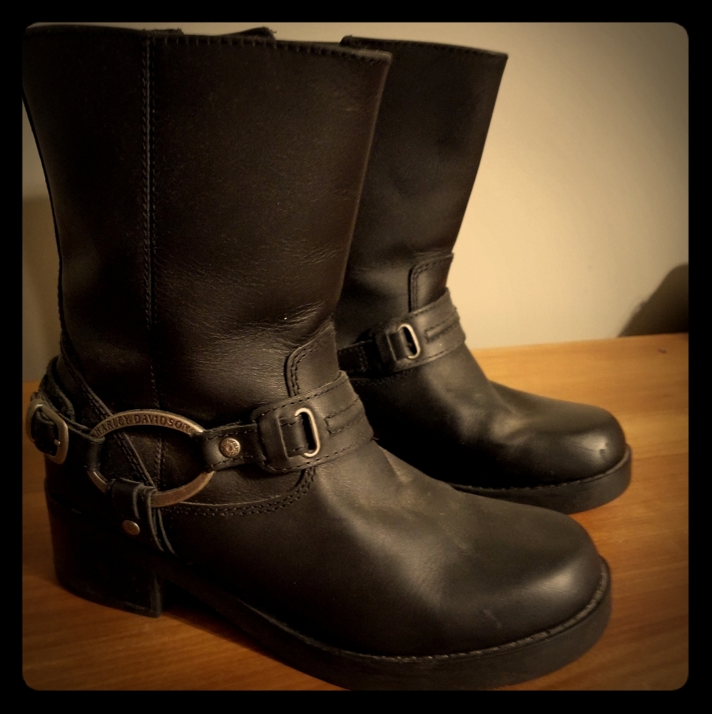 Harley davidson boots 8 1/2